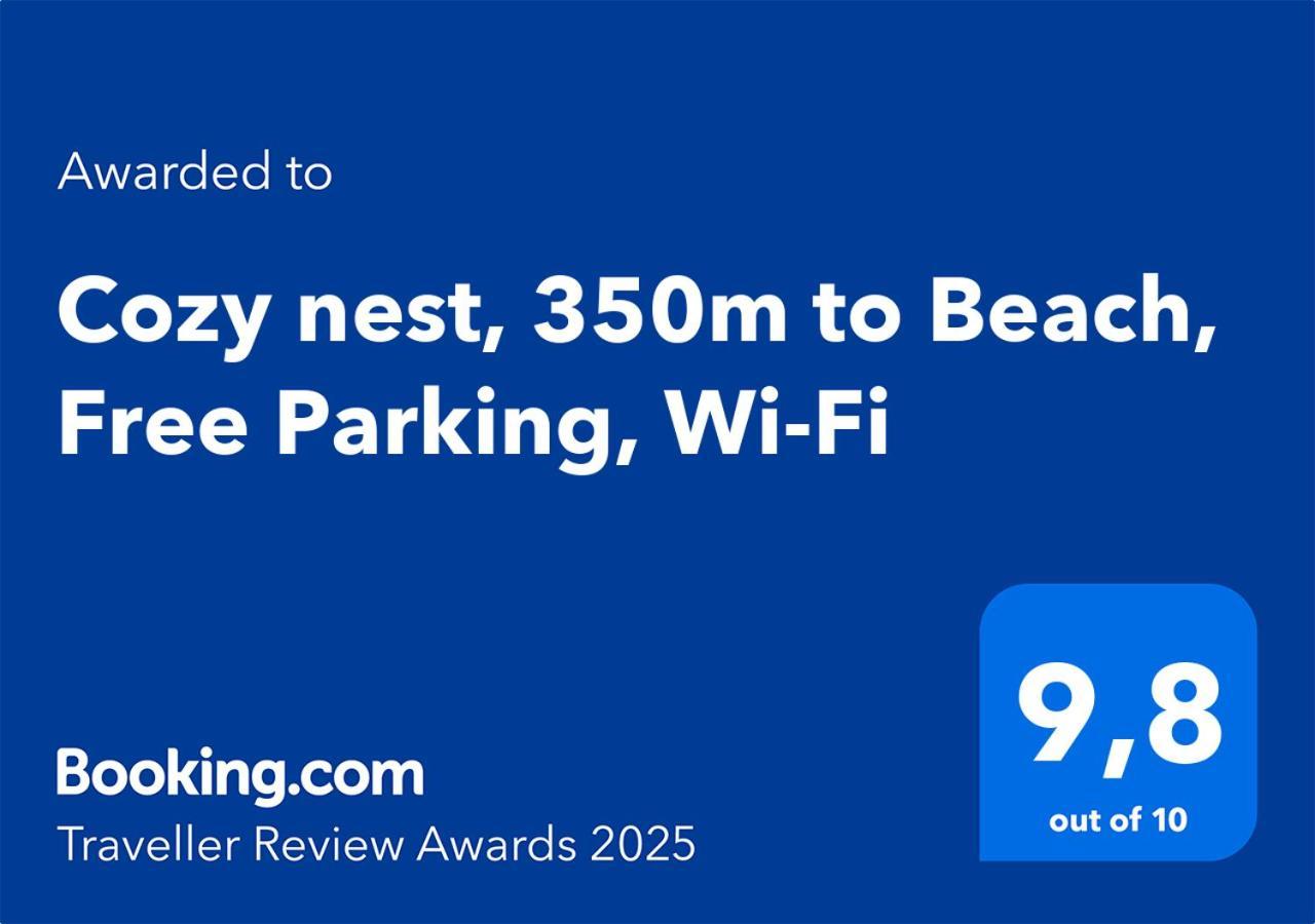Cozy Nest, 350M To Beach, Free Parking, Wi-Fi Kotor Exterior photo